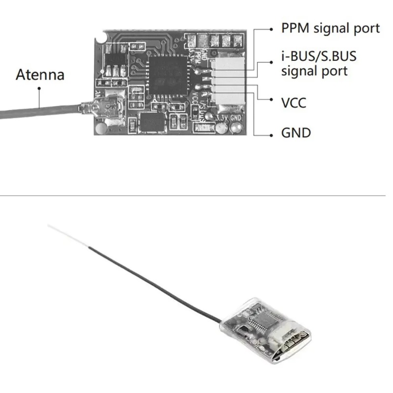 Flysky FS-8A 8CH 18CH Mini Rec - đánh giá và giá Fpv Drone Battery