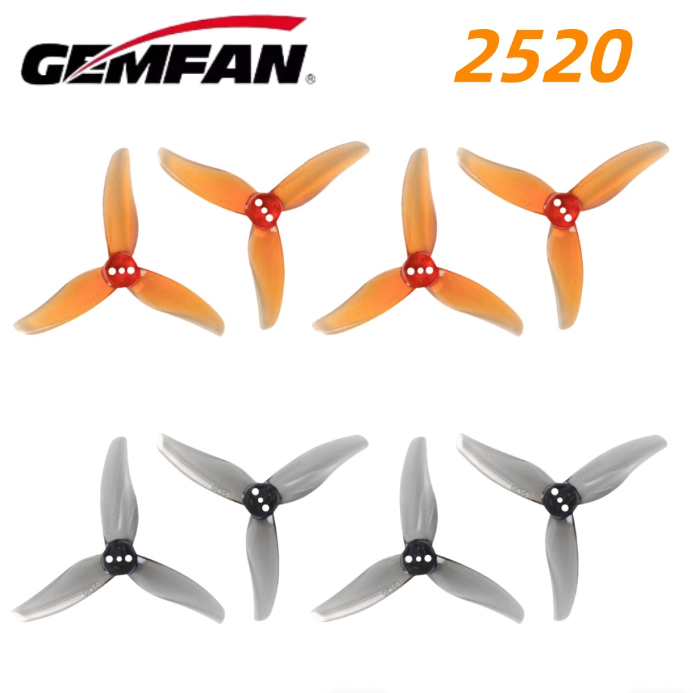 4Pairs Gemfan Hurricane 2520 2 - đánh giá và giá Fpv Drone Propeller