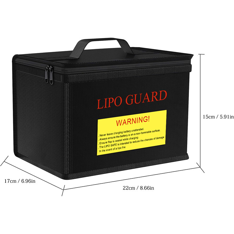 Lipo Guard Safety Bag Fireproo - đánh giá và giá Fpv Drone Bag