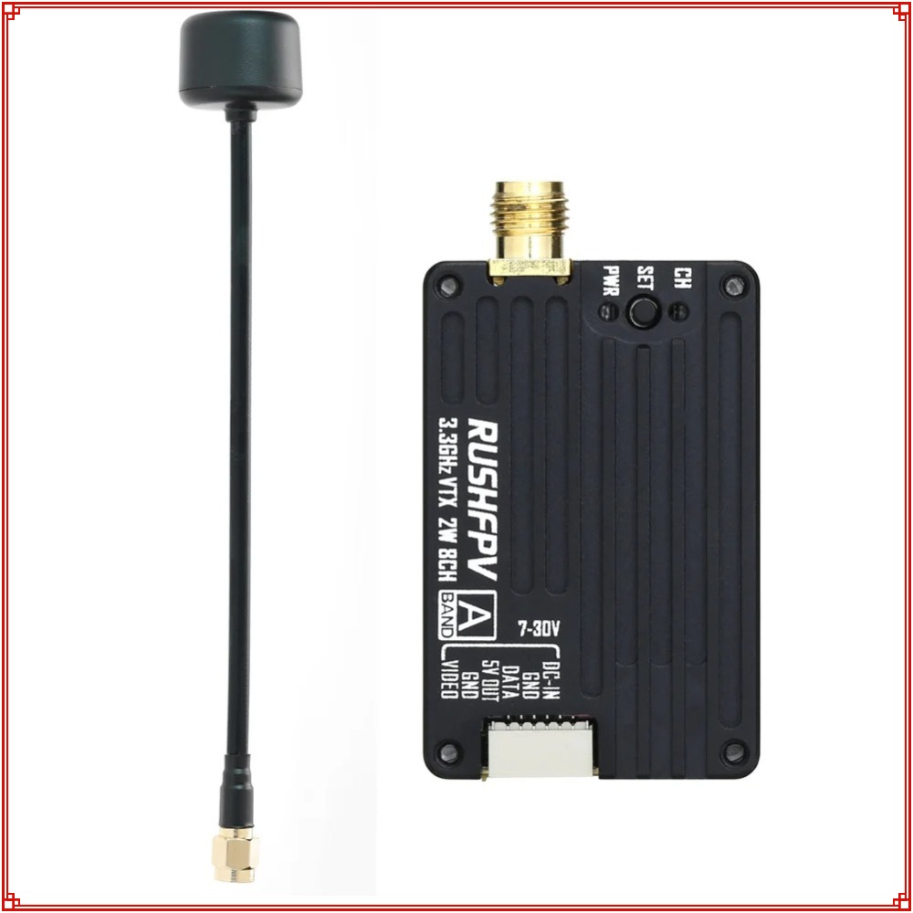 2026 New RUSHFPV 3.3G 2W VTX T - đánh giá và giá Fpv Drone Transmitter
