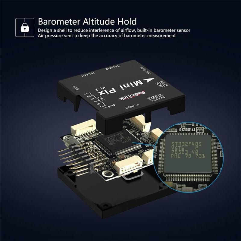 A49K-Radiolink Mini PIX Flight - đánh giá và giá Fpv Drone Quadcopter