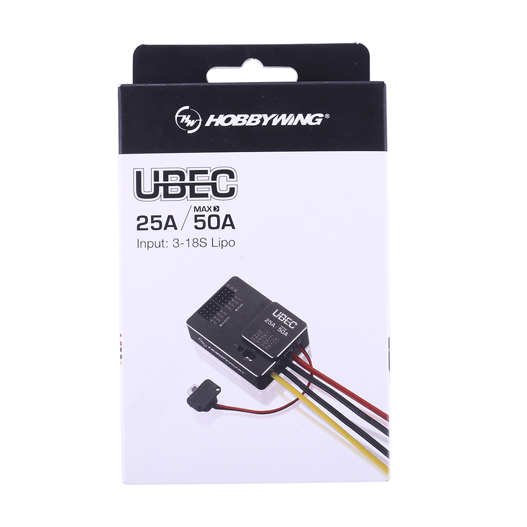 Hobbywing UBEC 25A HV 3-18S Mo - đánh giá và giá Fpv Drone Quadcopter